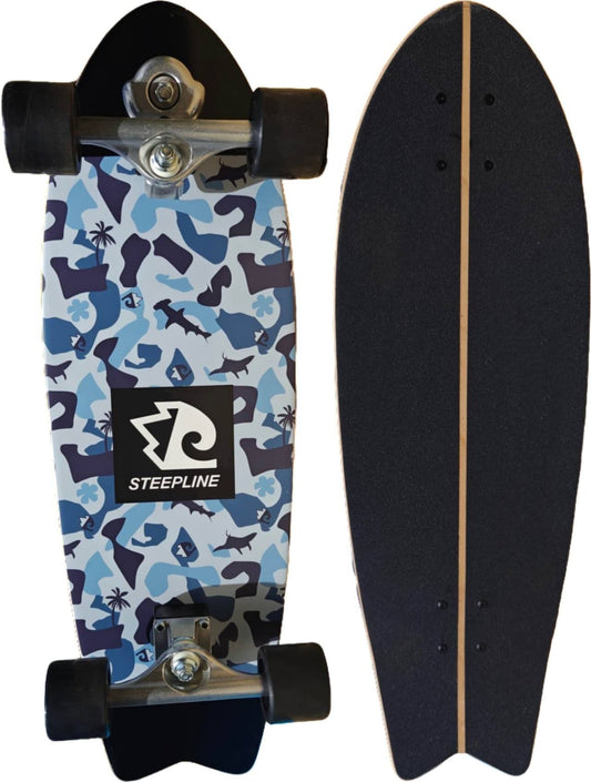 Steepline Camo Surfskate