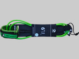 Steepline Premium Surf Leash 7mm β Green
