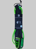 Steepline Premium Surf Leash 7mm — Green