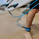 Steepline Premium Surf Leash 7mm β Blue