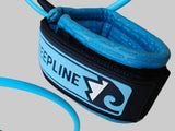 Steepline Premium Surf Leash 7mm β Blue