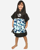 Kids’ Blue Surf Poncho - Fun and Functional Beach Changing Robe