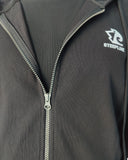 Steepline Men's Lightweight Zipper Hoodie - Black