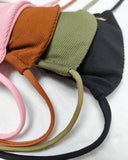 Black Triangle Bikini Top and botom Bikini