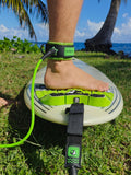 Steepline Premium Surf Leash 7mm — Green