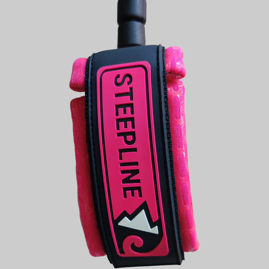 Steepline Premium Surf Leash 7mm — Pink